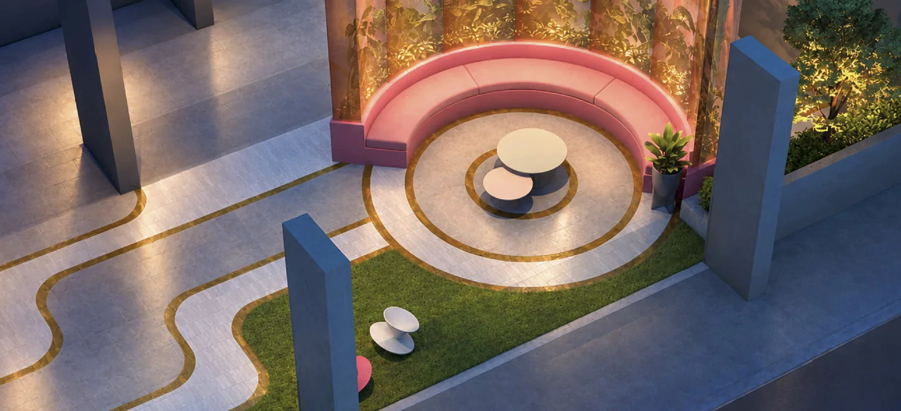 Garden Lounge artist impression